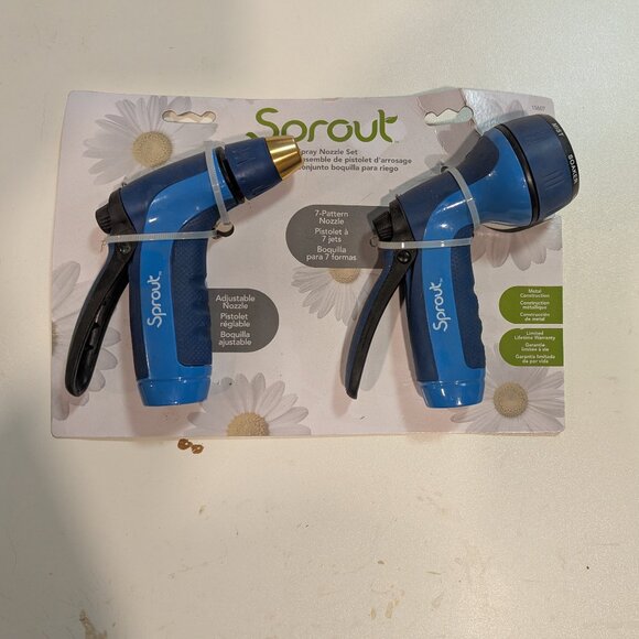 Set of 2 Sprout Hose Spray Nozzles - Brand New - Picture 1 of 1